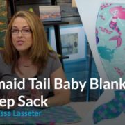 Mermaid Tail Baby Blanket & Sleep Sack